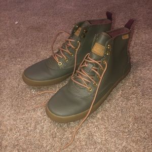 Ked’s Olive Green Duck Boots / Rain Boots